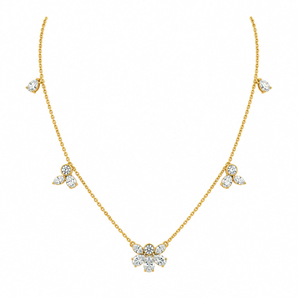Bloom Cluster Necklace