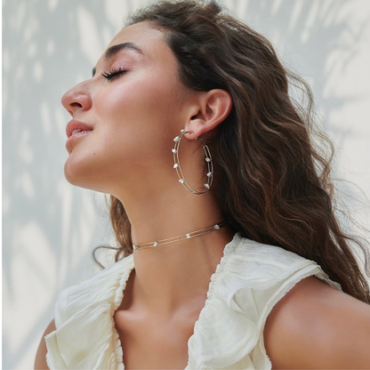 Escape Diamond Line Choker