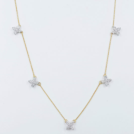 Flower Stackable Necklace