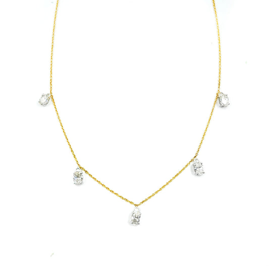 Oval Stackable Necklace