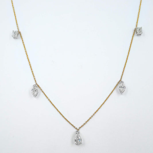City Light 5 Mix Shape Stackable Necklace