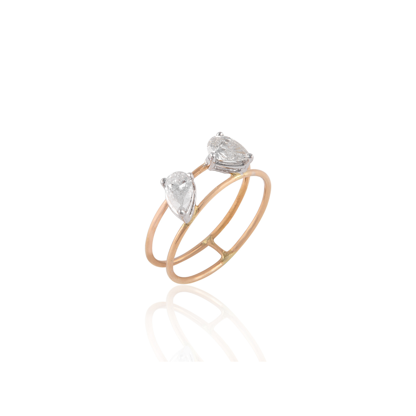 Rewind Dual Diamond Ring