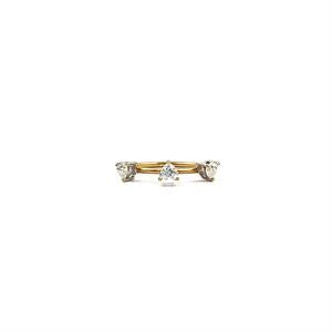 Rewind Diamond Three-Stone Ring
