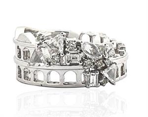 Escape Diamond Statement Bracelet