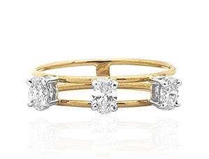 Rewind Triple Diamond Ring
