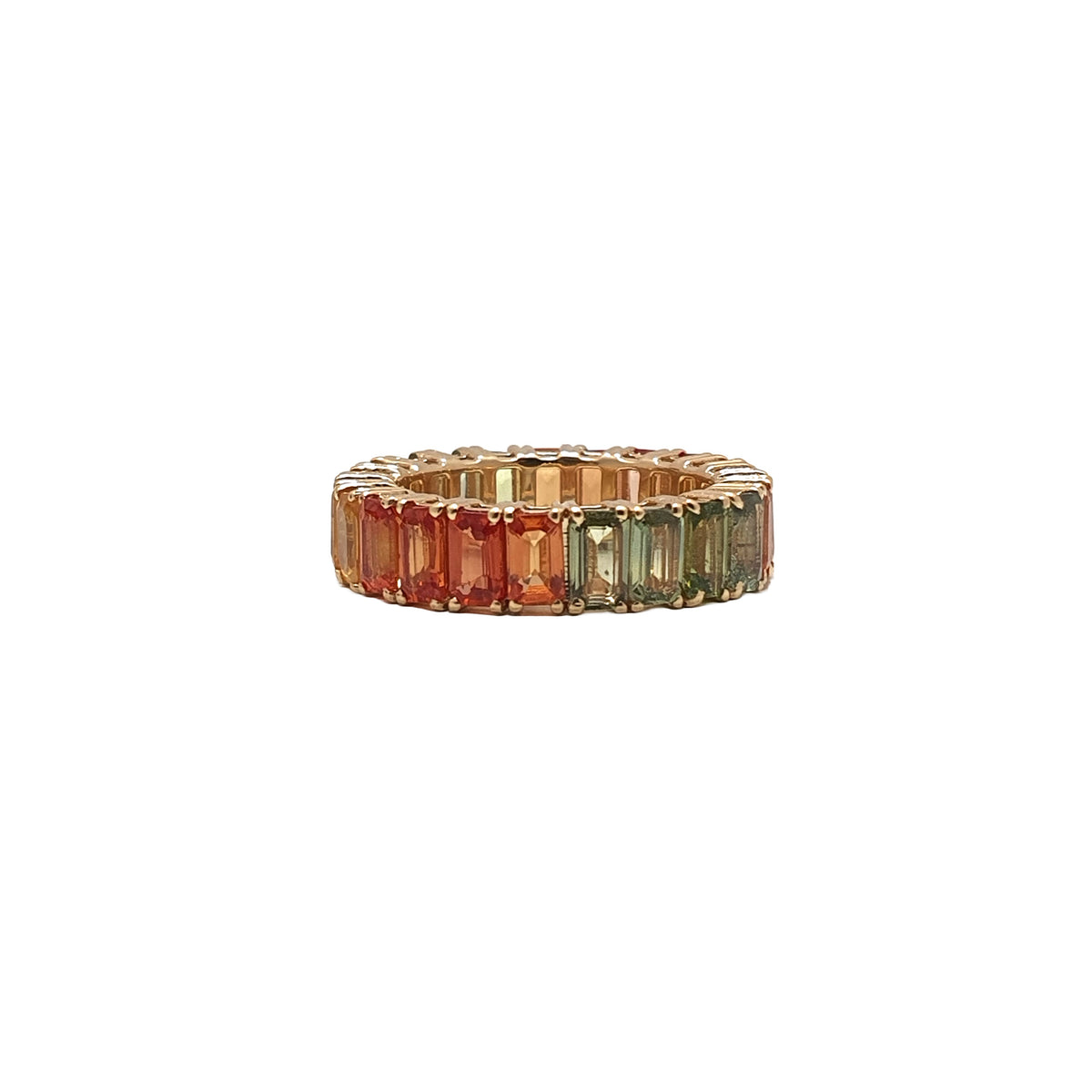 Bloom Multicolour Sapphire Eternity Ring