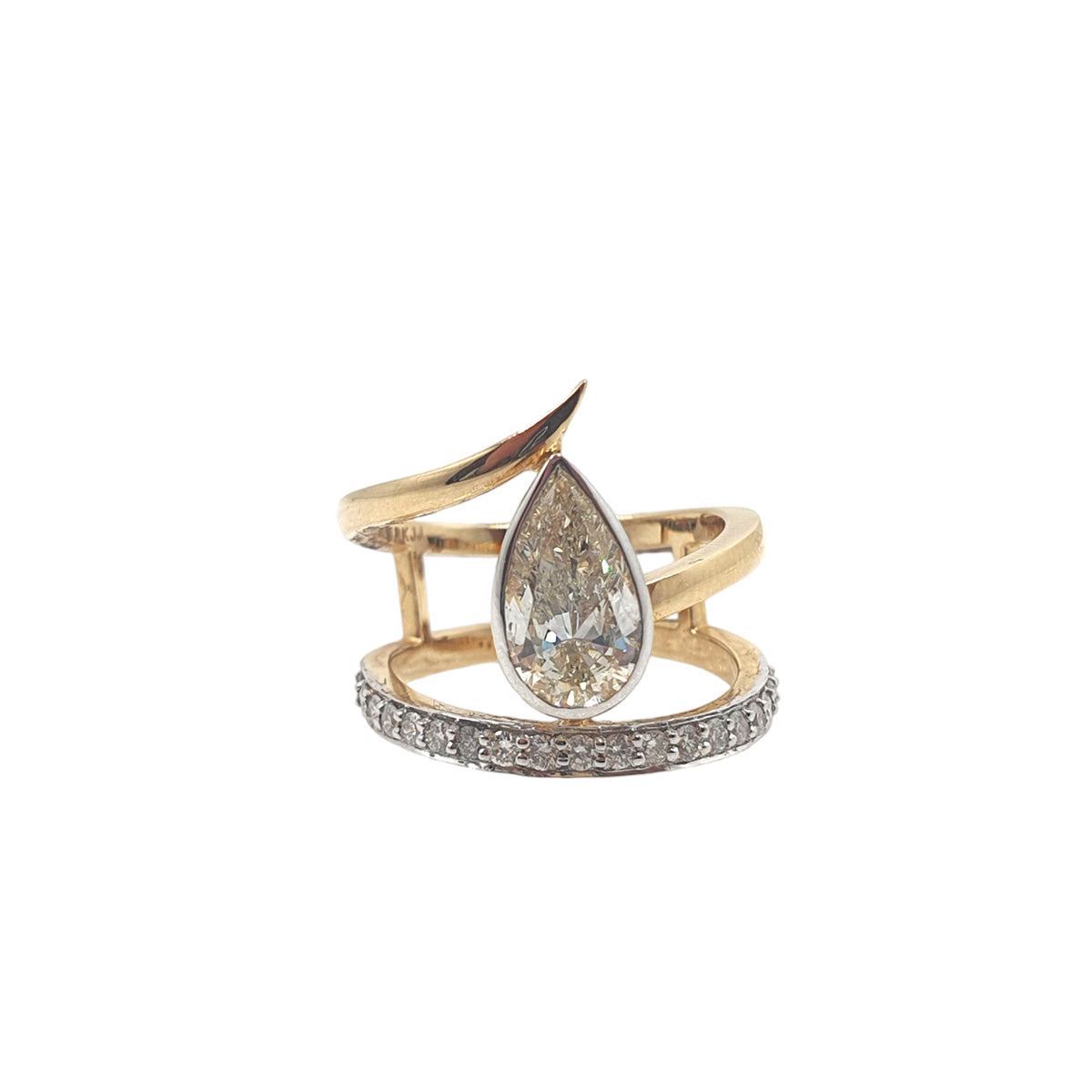 Bloom Diamond Sculptural Ring