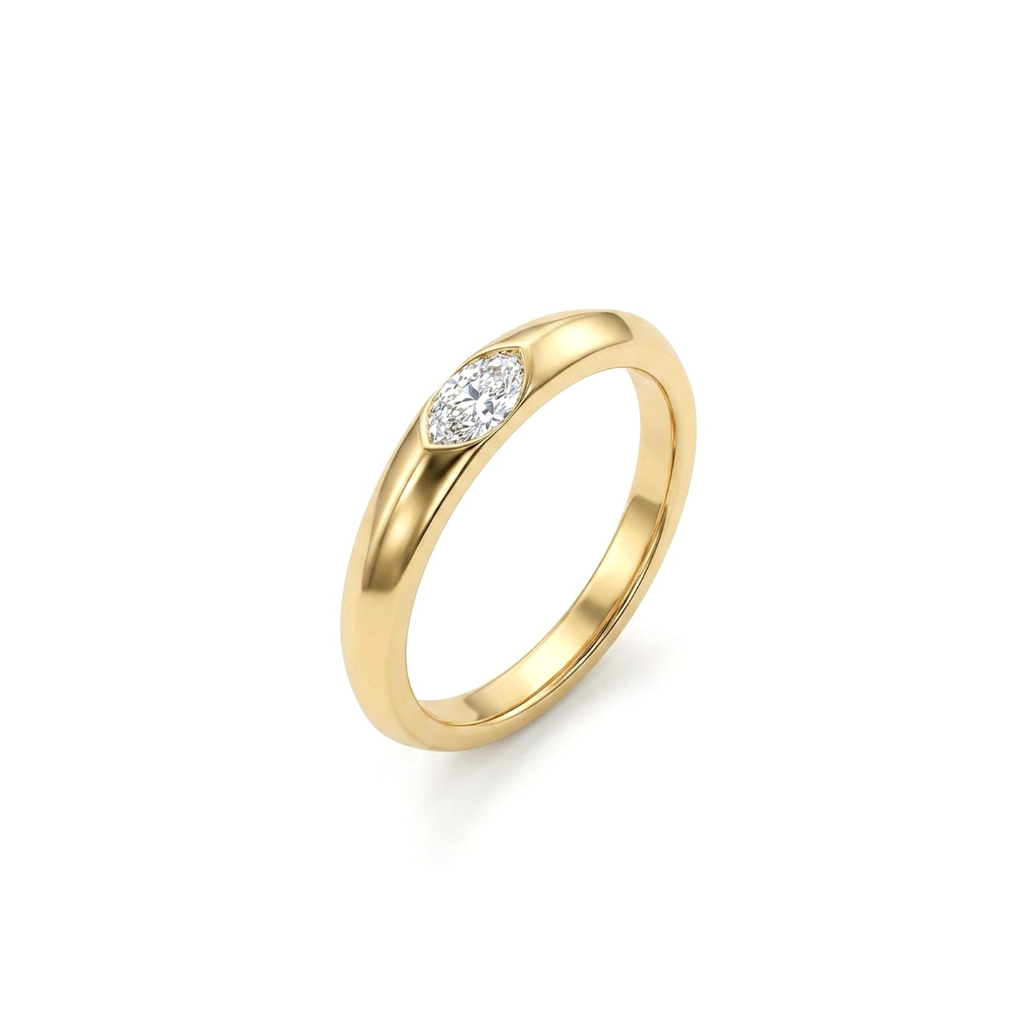Bloom Diamond Solitaire Ring