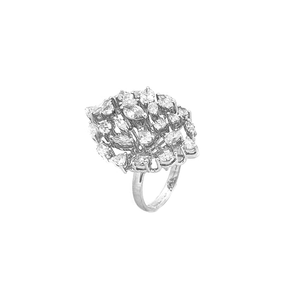 Pear Marquise Ring