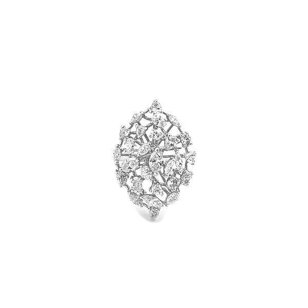 Pear Marquise Ring