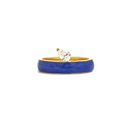 Pear Diamond Ring