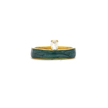 Load image into Gallery viewer, Emerald Diamond Ring
