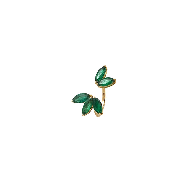 Lily Ring in Emerald