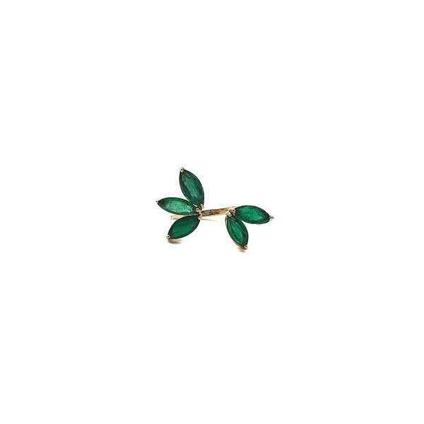 Lily Ring in Emerald