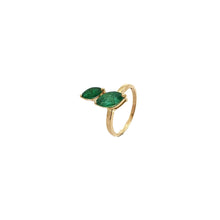 Load image into Gallery viewer, Bloom Reform Ring in Zambian emeralds
