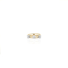 Load image into Gallery viewer, Escape Double Cord Oval Trio Ring
