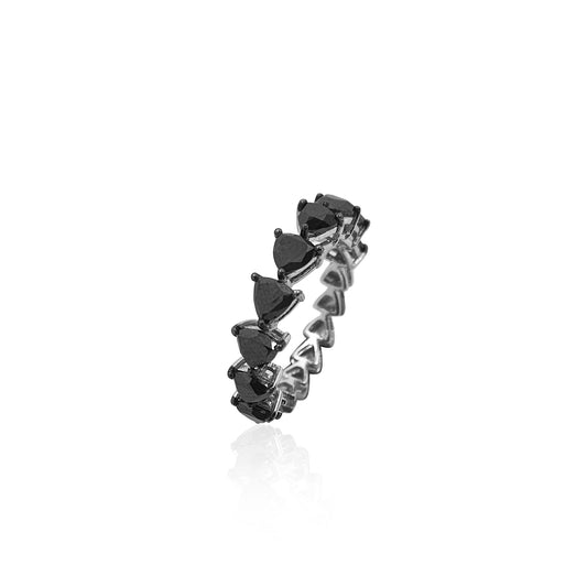 Yin & Yang Trio Band Ring