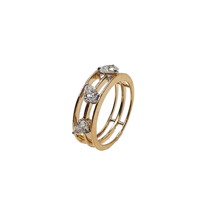 Triple Cord Ring