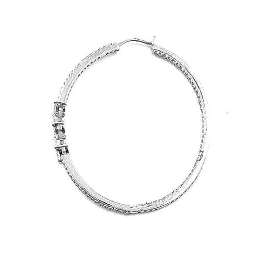 Rise Marquise Hoop