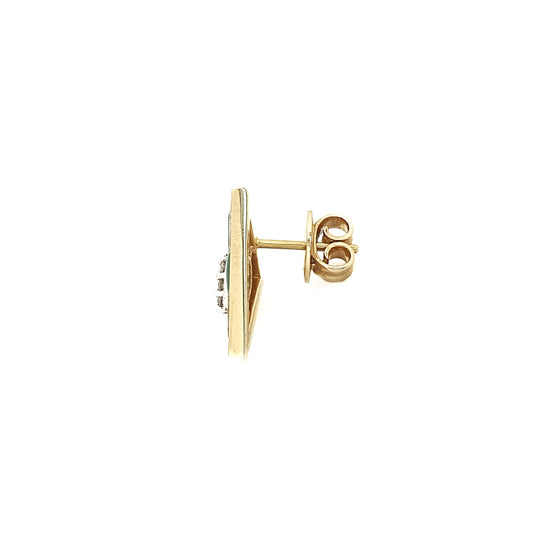 Round Diamond Earring
