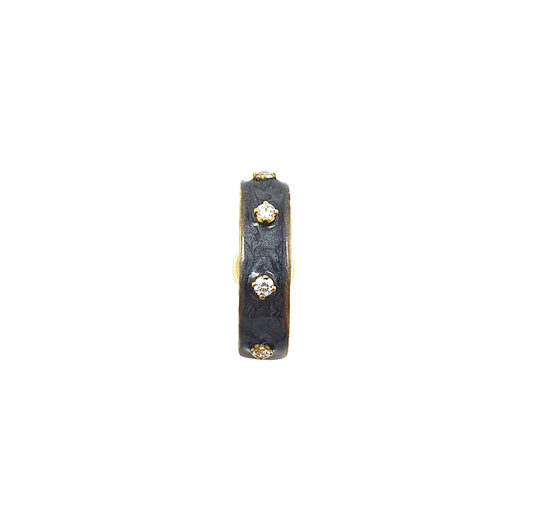 Round Diamond Earring