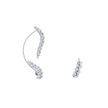 Load image into Gallery viewer, Ear Cuffs, Earcuffs, Diamond Earring, Diamond Ear cuffs Earring, Ear cuffs in White Gold, Earring
