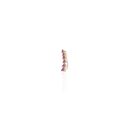 Ruby Trio Ear Sliders
