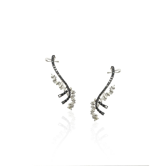 Diamond Ear cuff with Ear Slider