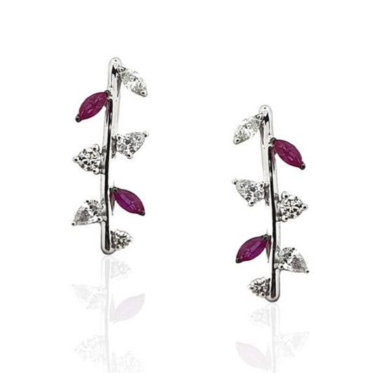Rise Diamond Earring
