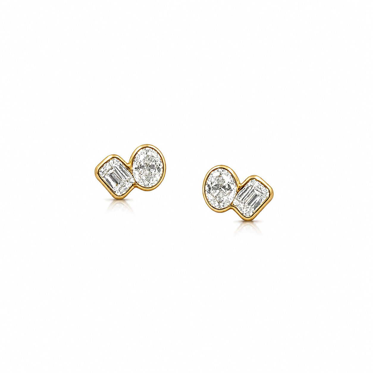 Bloom Celeste Diamond Studs