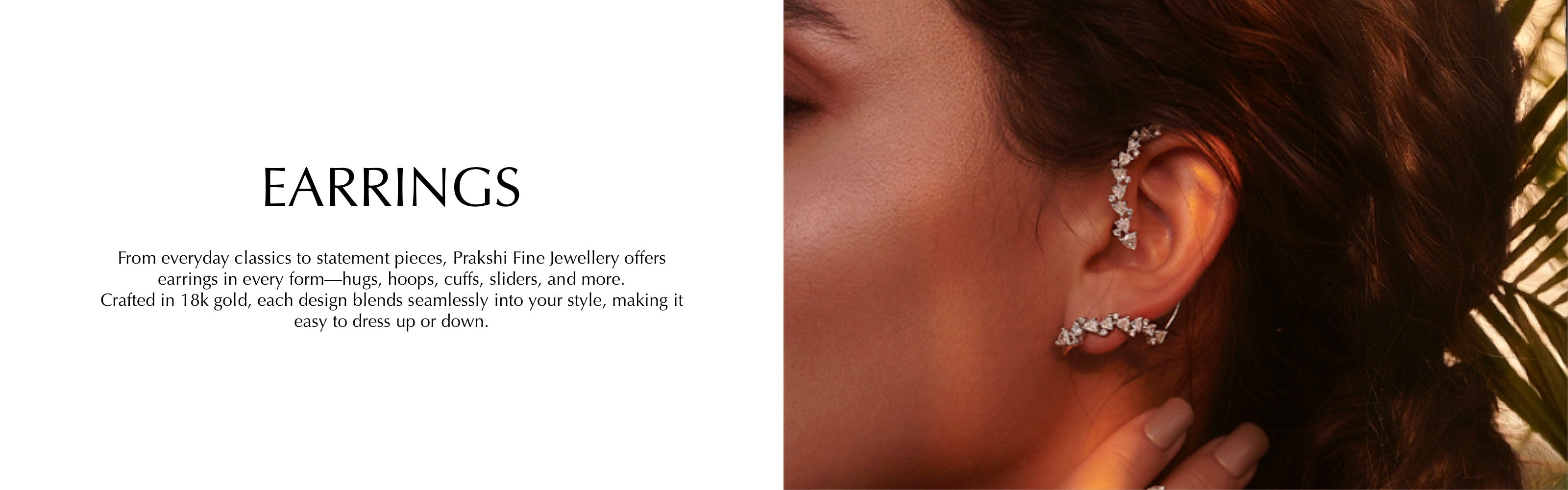 Earrings banner