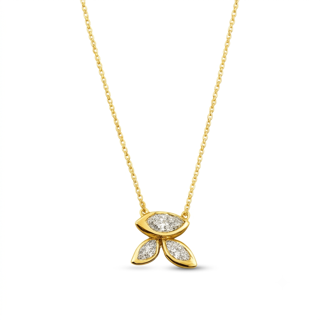 Bloom Trio Pendant Necklace