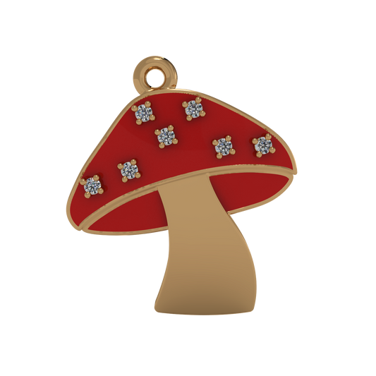 Mushroom Evermore Charm