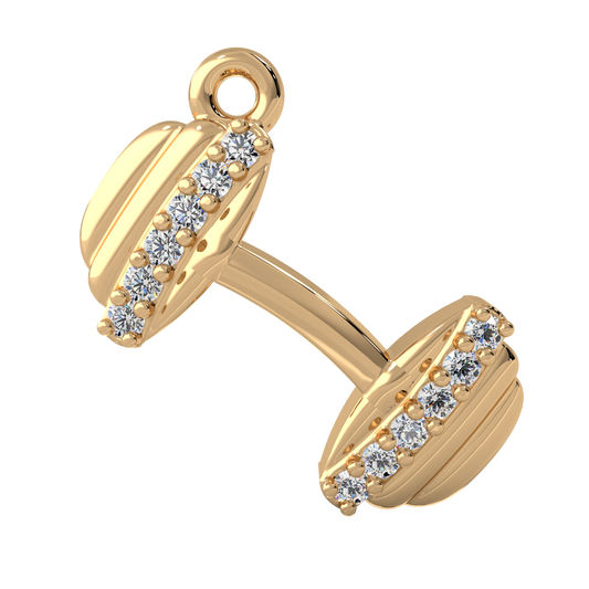 Dumbbell Evermore Charm
