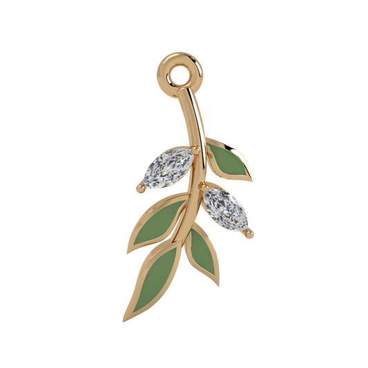 Olive Stem Evermore Charm