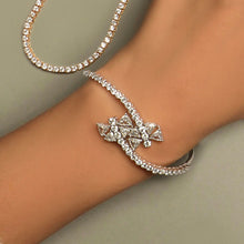 Load image into Gallery viewer, Bloom Dragonfly Diamond Bracelet
