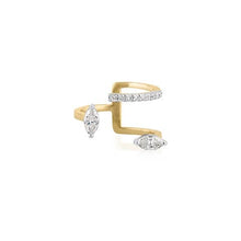 Load image into Gallery viewer, Rewind Two Marquise Diamonds Ring
