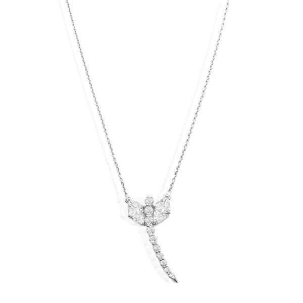 Bloom Dragonfly Diamond Pendant