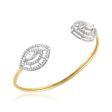 Load image into Gallery viewer, Escape Marquise Double Halo Bracelet
