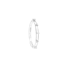 Load image into Gallery viewer, Escape Double Cord Mix Diamonds Bracelet
