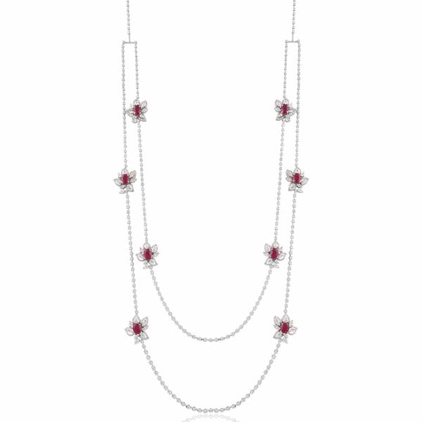 Red Rose Long Chain