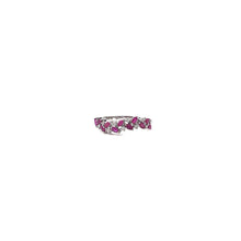 Load image into Gallery viewer, Bloom Ring in Marquise cut Rubies and Diamonds
