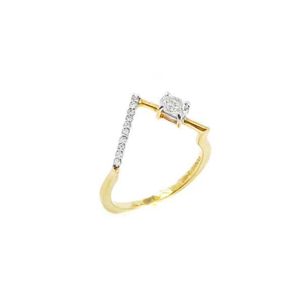 Rise Oval Mountain Ring