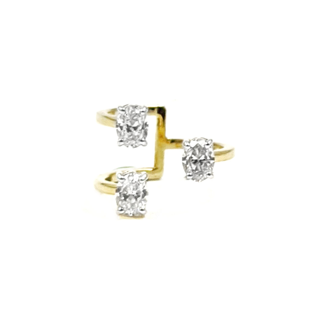 Rewind Triple Oval Marquise Ring