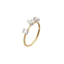 Load image into Gallery viewer, Rise Mix Diamond Hoop Ring
