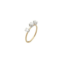 Load image into Gallery viewer, Rise Oval Diamond Hoop Ring
