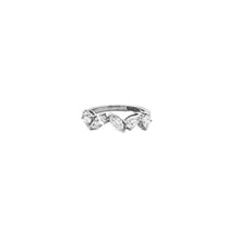 Load image into Gallery viewer, Rise Mix Diamond Hoop Ring
