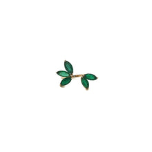 Load image into Gallery viewer, Bloom Lily Ring in Emeralds
