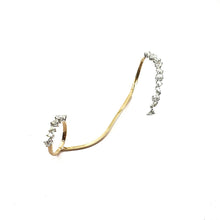Load image into Gallery viewer, Bloom Diamond Palm Cuff with Ring
