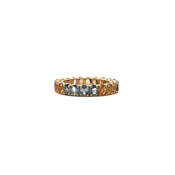 Bloom Eternity Band in Multi Sapphires - 2